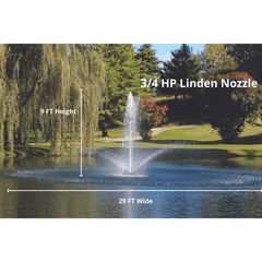 Kasco Marine | J Series Decorative Display Fountain 3/4 HP