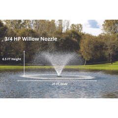 Kasco Marine | J Series Decorative Display Fountain 3/4 HP