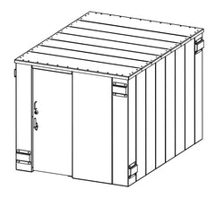 Swisher ESP Safety Shelter- 20 Person Private / 12 Person Business