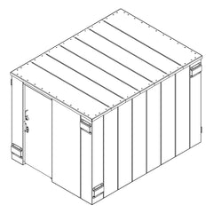 Swisher ESP Safety Shelter- 20 Person Private / 12 Person Business