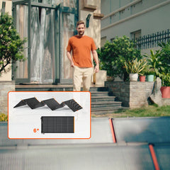 Jackery SolarSaga 500X Solar Panel | 500W High Power Output | IP68 | 5-Year Warranty