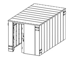 Swisher ESP Safety Shelter- 25 Person Private / 15 Person Business