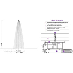 Vertex | GeyserJet Commercial Fountain
