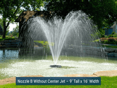 Air-O-Lator | Font'N-Aire Legacy 1/2HP Floating Fountain