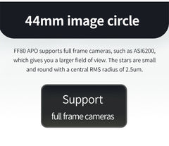 ZWO FF80 APO Refractor OTA